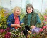 Personalized Oil Painting From Photos, handcraft art on Canvas-Show Case HLA101479-48