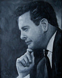 F&S Gift Store Custom Portrait Original Painting tonal oil painting 11x14 on canvas