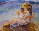 F&S Gift Store Custom Order for BEACH PAINTING COMMISSION | Original Oil Paintings made to order by Cecilia Rosslee