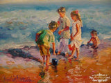 Personalized Oil Painting From Photos, handcraft art on Canvas-Show Case KHM100953-12
