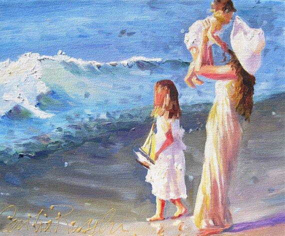 Personalized Oil Painting From Photos, handcraft art on Canvas-Show Case KHM100953-12