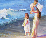 Personalized Oil Painting From Photos, handcraft art on Canvas-Show Case KHM100953-12