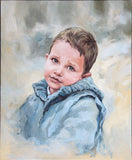 F&S Gift Store Custom Oil Portrait, an Original Oil Painting from photography