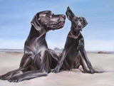 Personalized Oil Painting From Photos, handcraft art on Canvas-Show Case MRO101068-12