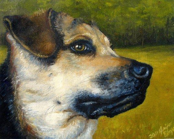 Personalized Oil Painting From Photos, handcraft art on Canvas-Show Case QTE100962-20