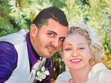 Personalized Oil Painting From Photos, handcraft art on Canvas-Show Case LLK102598-24