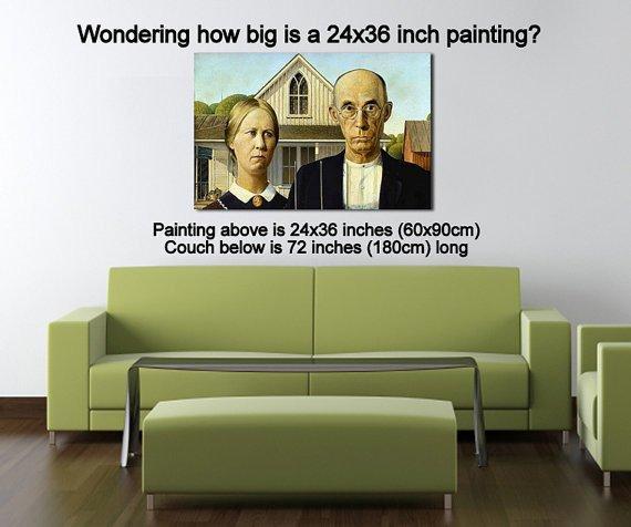 Personalized Oil Painting From Photos, handcraft art on Canvas-Show Case LGB101714-36