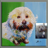 Personalized Oil Painting From Photos, handcraft art on Canvas-Show Case KHM102162-12