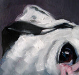 F&S Gift Store DivaDogs, CUSTOM Pet Portrait Oil Painting by puci, 8x8"