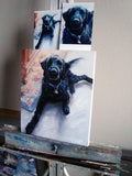 Personalized Oil Painting From Photos, handcraft art on Canvas-Show Case KHA102540-12
