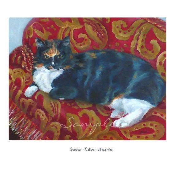 Personalized Oil Painting From Photos, handcraft art on Canvas-Show Case RJN100208-36