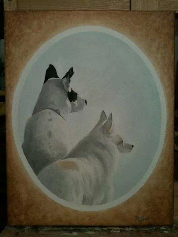Personalized Oil Painting From Photos, handcraft art on Canvas-Show Case ICB100891-48