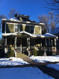 F&S Gift Store SMALL Custom Home, House or Business Portrait Oil Painting - Includes Internal Frame, Painted Edges.