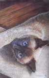 F&S Gift Store Custom Pet Portrait, Oil Pastel Painting, Dog Portrait by Pet Portrait Artist, Custom Dog Art