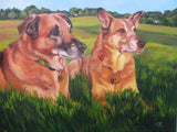 Personalized Oil Painting From Photos, handcraft art on Canvas-Show Case OON100697-12