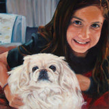 Personalized Oil Painting From Photos, handcraft art on Canvas-Show Case ELA102346-20