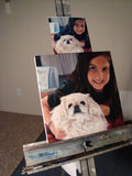 Personalized Oil Painting From Photos, handcraft art on Canvas-Show Case ELA102346-20