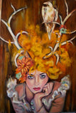 F&S Gift Store Custom portrait oil painting 18x18
