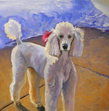 F&S Gift Store Custom 12"x12" Pet Portrait by LaPine Design -Oil Painting on Gallery Wrapped Canvas