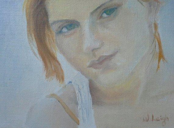 F&S Gift Store Custom Portrait 11x14 An original oil painting from a photo. commissioned portraits child family wedding pet portraits