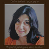 Personalized Oil Painting From Photos, handcraft art on Canvas-Show Case AMO101640-36