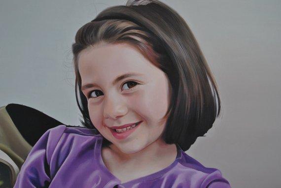 Personalized Oil Painting From Photos, handcraft art on Canvas-Show Case FFK100604-48