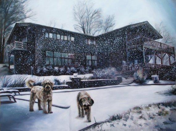 Personalized Oil Painting From Photos, handcraft art on Canvas-Show Case TGN100800-20