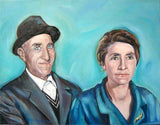 Personalized Oil Painting From Photos, handcraft art on Canvas-Show Case IFS101329-24