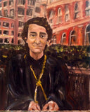 F&S Gift Store Portrait Oil Painting of a Handsome, Sensitive Graduate Custom Oil Portrait Gift for Graduation Day Original painting Marlene Kurland SOLD
