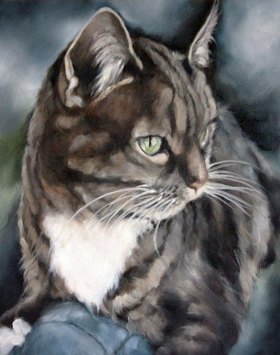 Personalized Oil Painting From Photos, handcraft art on Canvas-Show Case SER101166-36
