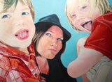 Personalized Oil Painting From Photos, handcraft art on Canvas-Show Case TNS100940-12