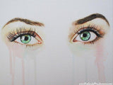 F&S Gift Store Custom Eye Painting - Realistic Eye Art - By Toronto Portrait Artist Malinda Prud'homme