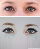 F&S Gift Store Custom Eye Painting - Realistic Eye Art - By Toronto Portrait Artist Malinda Prud'homme