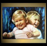 Personalized Oil Painting From Photos, handcraft art on Canvas-Show Case SOD101446-30