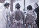F&S Gift Store CUSTOM PORTRAIT - Oil Painting - Family Portrait - Custom Painting - Anniversary Gift