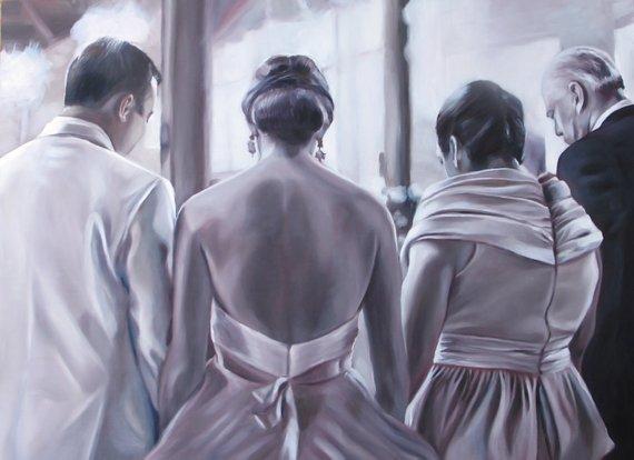 Personalized Oil Painting From Photos, handcraft art on Canvas-Show Case RJN101417-36