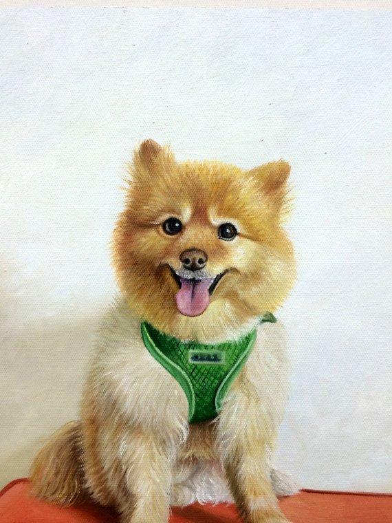 Personalized Oil Painting From Photos, handcraft art on Canvas-Show Case LGB101714-36
