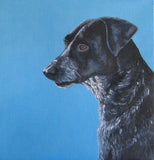 F&S Gift Store Custom Pet Portrait painting from photos, oil painting on canvas, dog portrait, all animal paintings, cat art, bird art, furry kids wall art