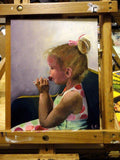 F&S Gift Store Oil Painting - Custom Portrait - realistic portrait - child - original painting - childrens portrait - gift idea - realistic painting