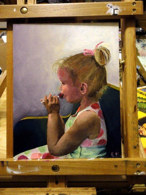 Personalized Oil Painting From Photos, handcraft art on Canvas-Show Case BMD102034-12