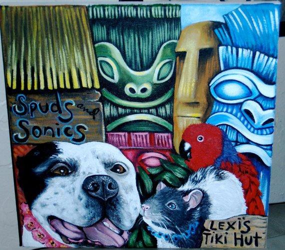 Personalized Oil Painting From Photos, handcraft art on Canvas-Show Case SSD100615-30