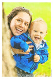 Personalized Oil Painting From Photos, handcraft art on Canvas-Show Case CDE102626-12