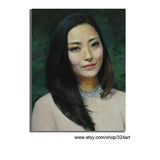 Personalized Oil Painting From Photos, handcraft art on Canvas-Show Case NPM101527-30