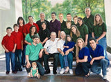 F&S Gift Store Family portrait from a photo, extra large oil painting on canvas. Initial deposit only. 100% money-back guarantee