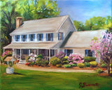 F&S Gift Store Portrait of Your House Custom painting cottage Gift