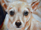 Personalized Oil Painting From Photos, handcraft art on Canvas-Show Case NFM100444-24