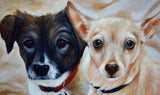 Personalized Oil Painting From Photos, handcraft art on Canvas-Show Case NFM100444-24