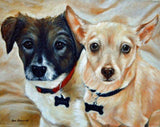 Personalized Oil Painting From Photos, handcraft art on Canvas-Show Case NFM100444-24