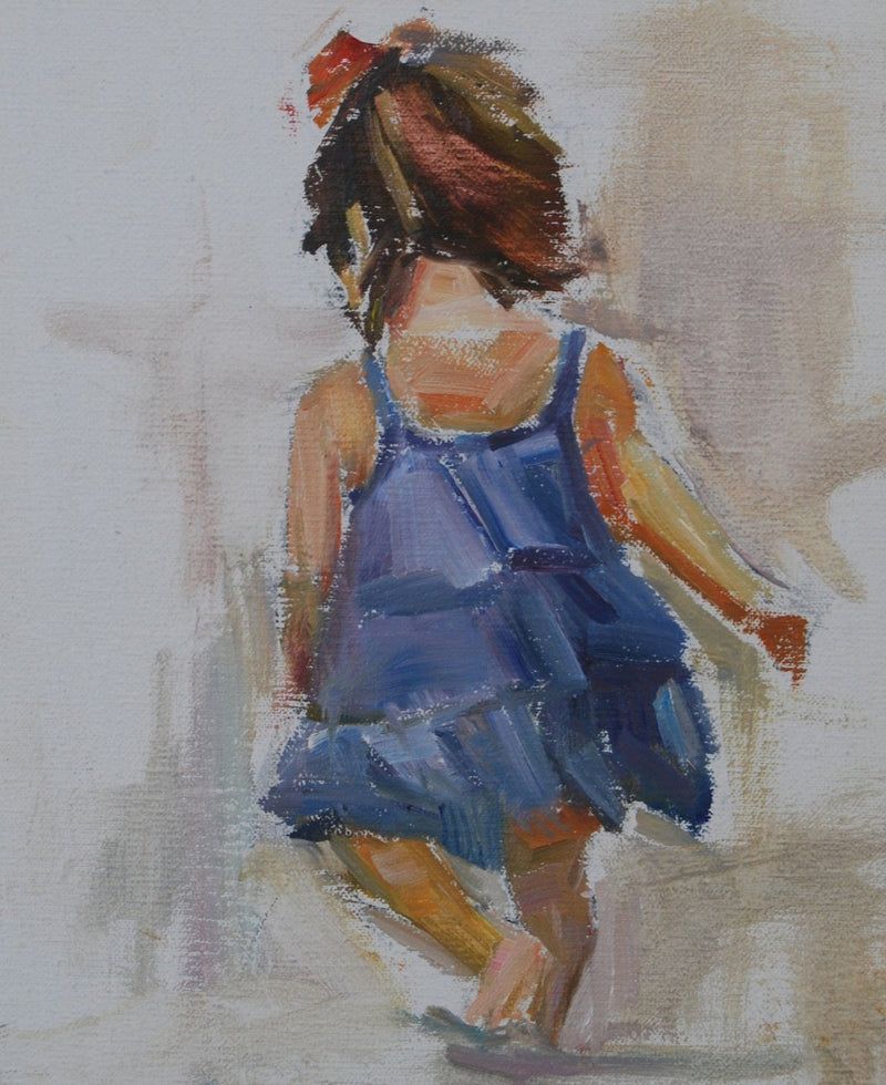 Personalized Oil Painting From Photos, handcraft art on Canvas-Show Case KBG100420-12