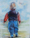 Personalized Oil Painting From Photos, handcraft art on Canvas-Show Case KBG100420-12